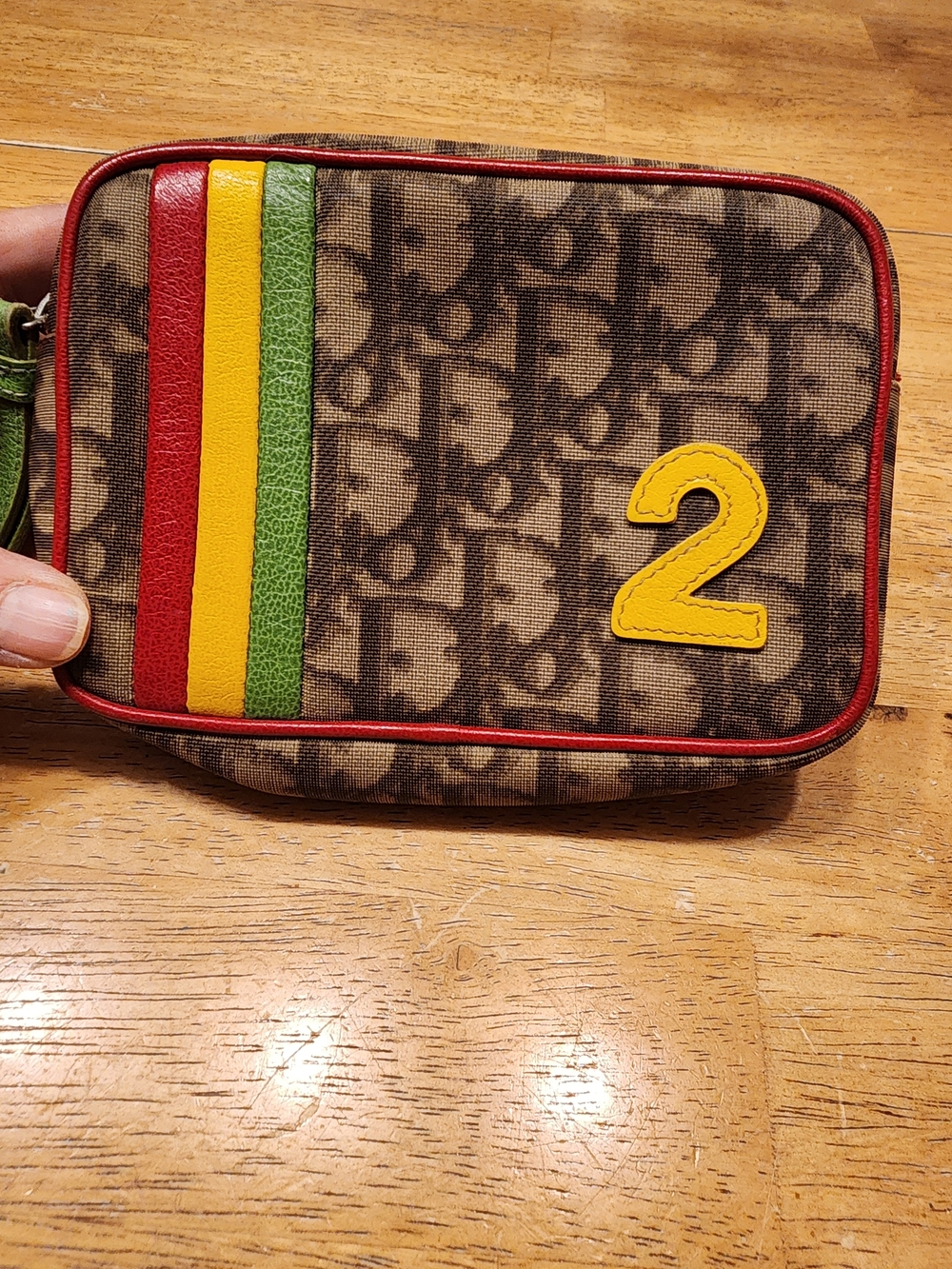 Christian Dior Trotter Rasta Wristlet from the 2004 John Gallo Collection - Picture 2 of 14